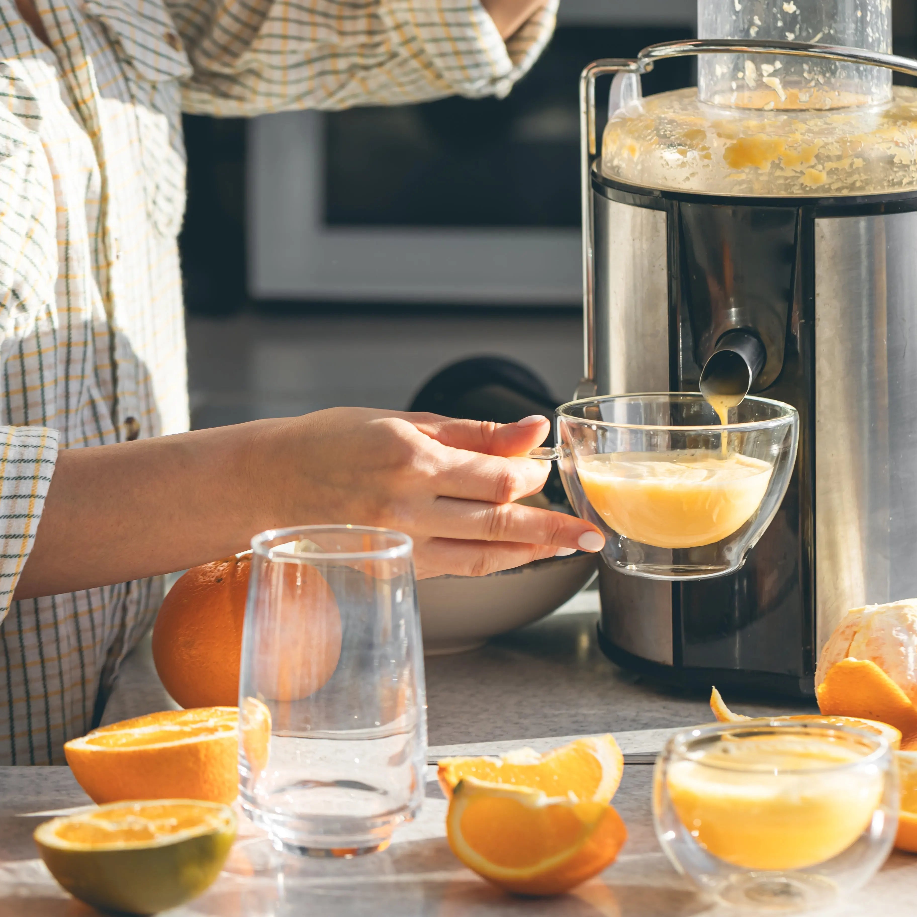 extractor de jugos de prensado en frío
