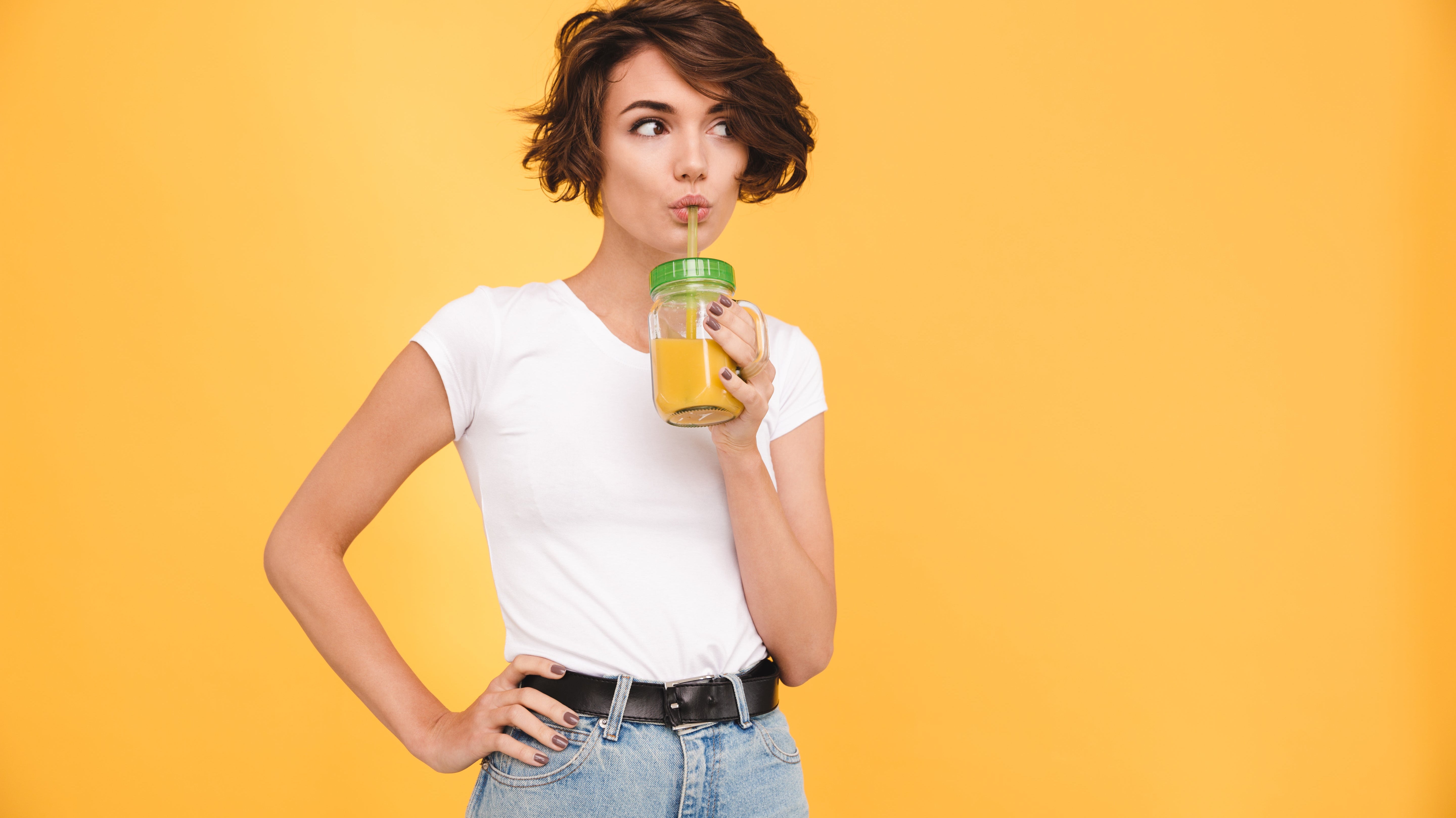 Jugo prensado en frío con más nutrientes