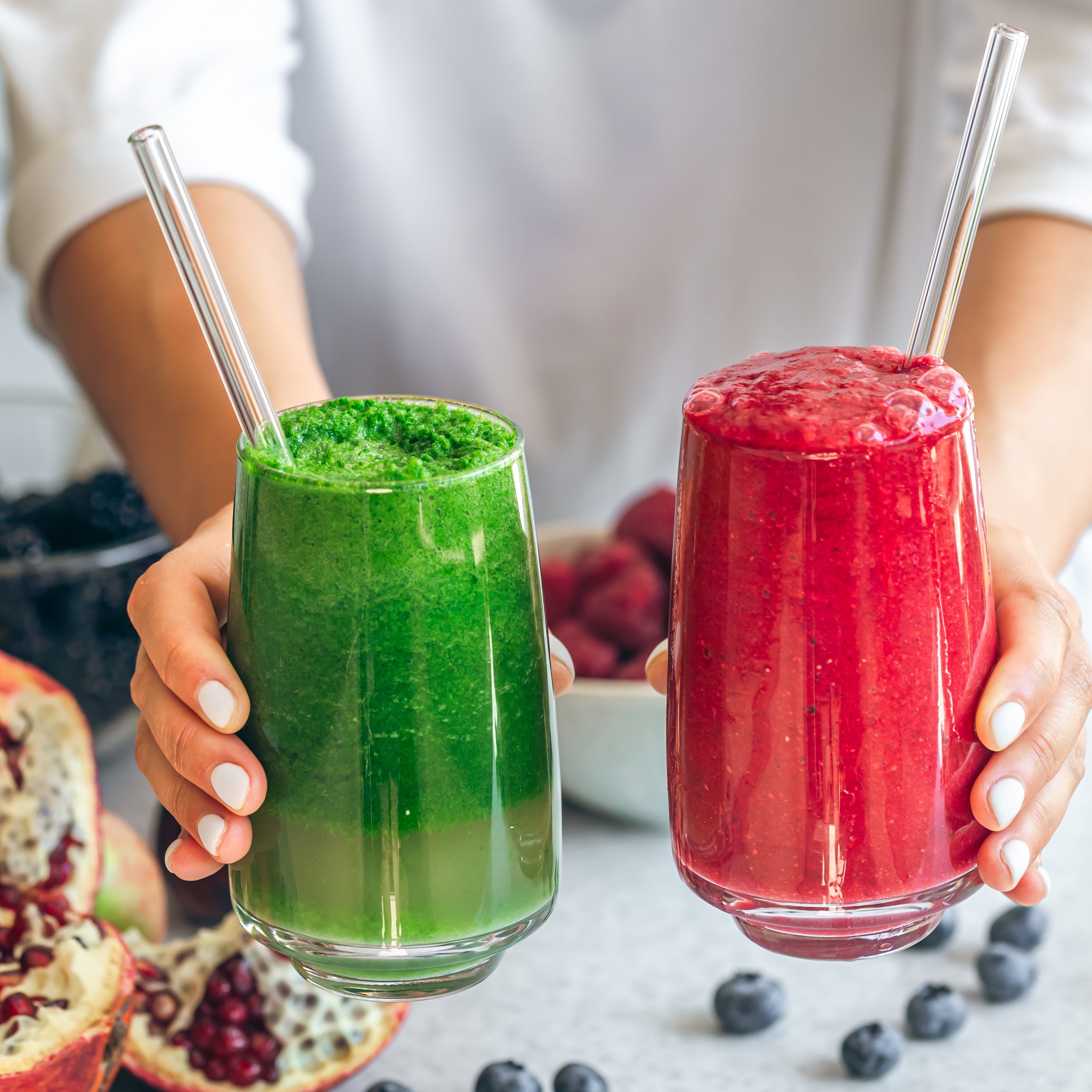 Jugos saludables alimentación