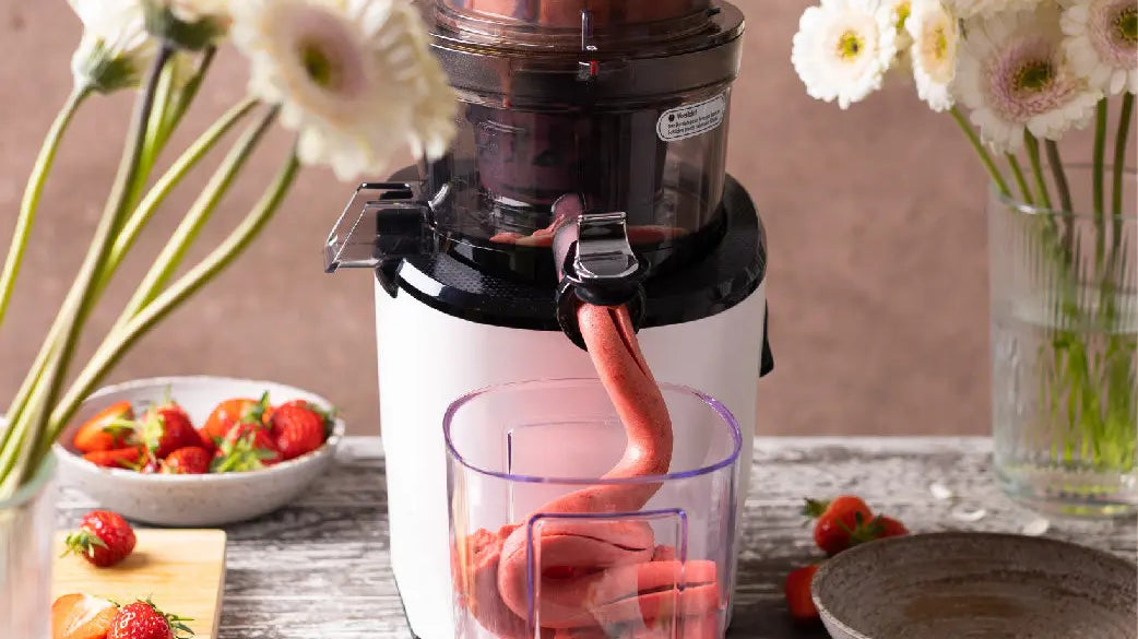 Sorbete de limonada de fresa - Kuvings México