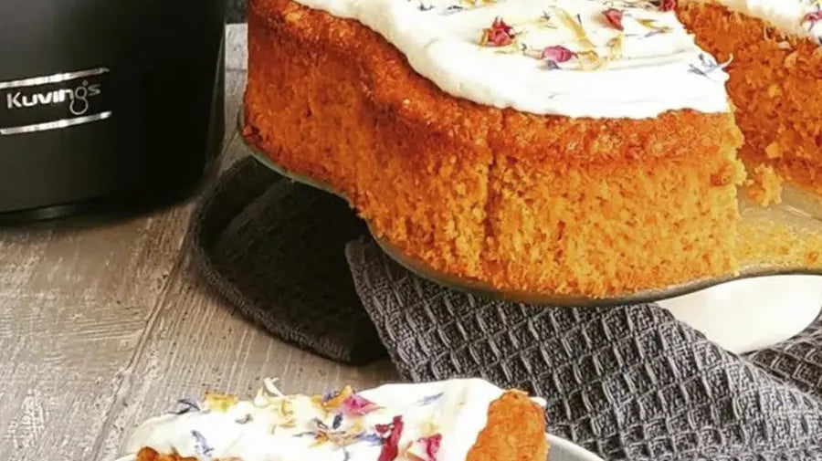 Receta de pulpa: Pastel de Zanahoria - Kuvings México