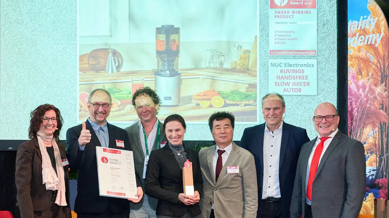 Kuvings gana el prestigioso premio a la innovación en cocinas en Ambiente 2025 - Kuvings México