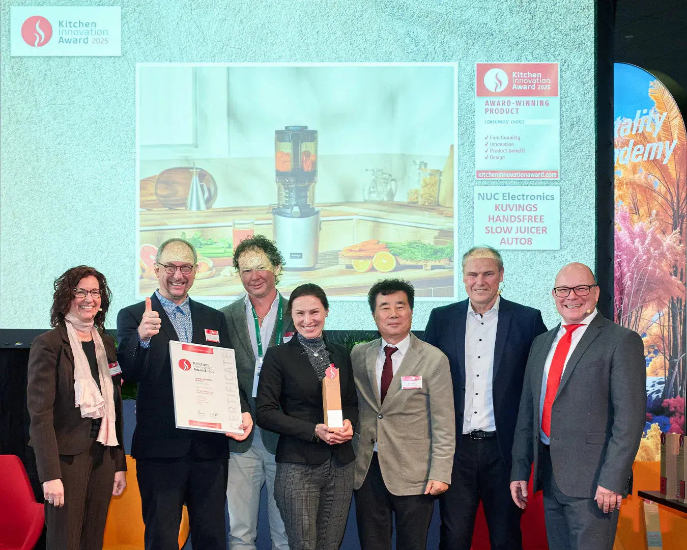 Kuvings gana el prestigioso premio a la innovación en cocinas en Ambiente 2025 - Kuvings México