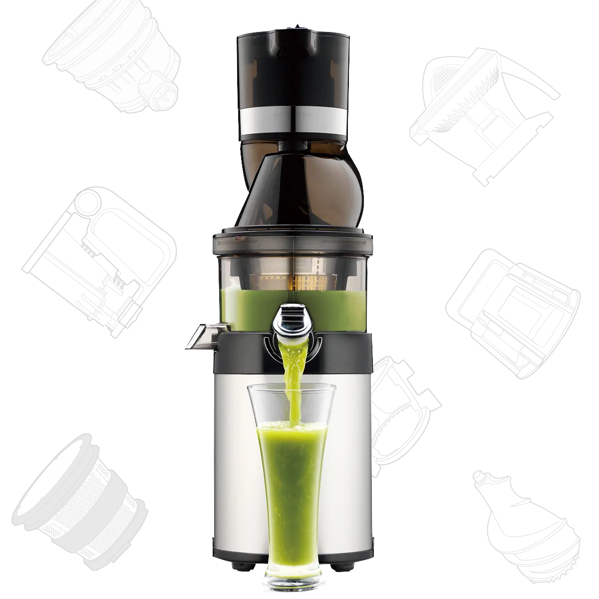CS600 Refacción Extractor de Jugos