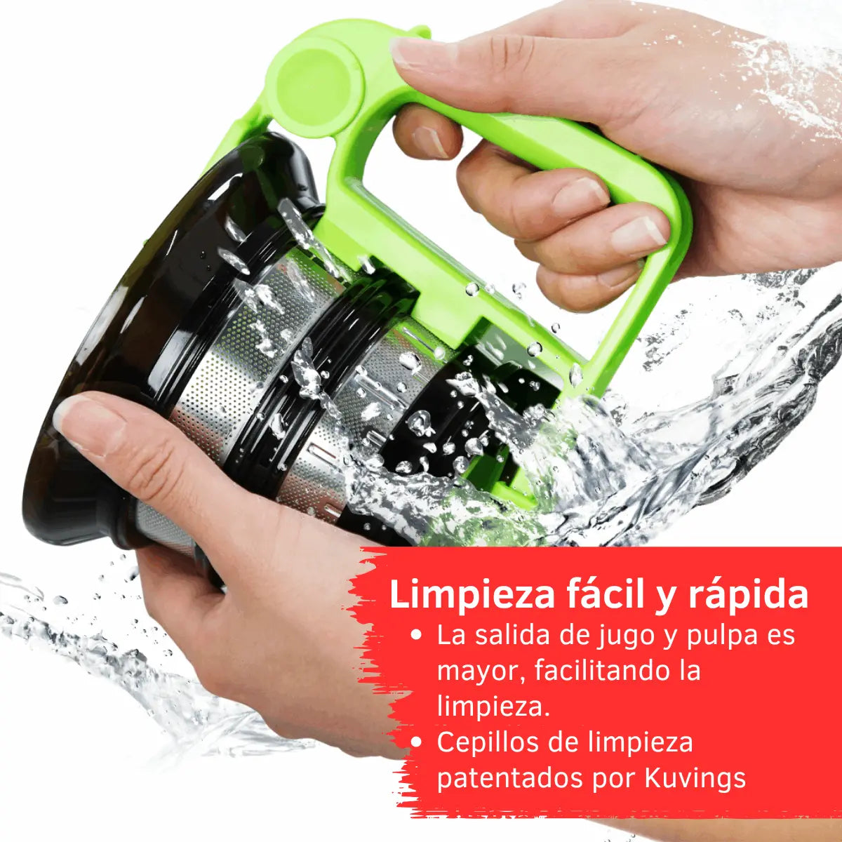 Kuvings AUTO10 | Extractor de jugos prensado en frío manos libres Kuvings México