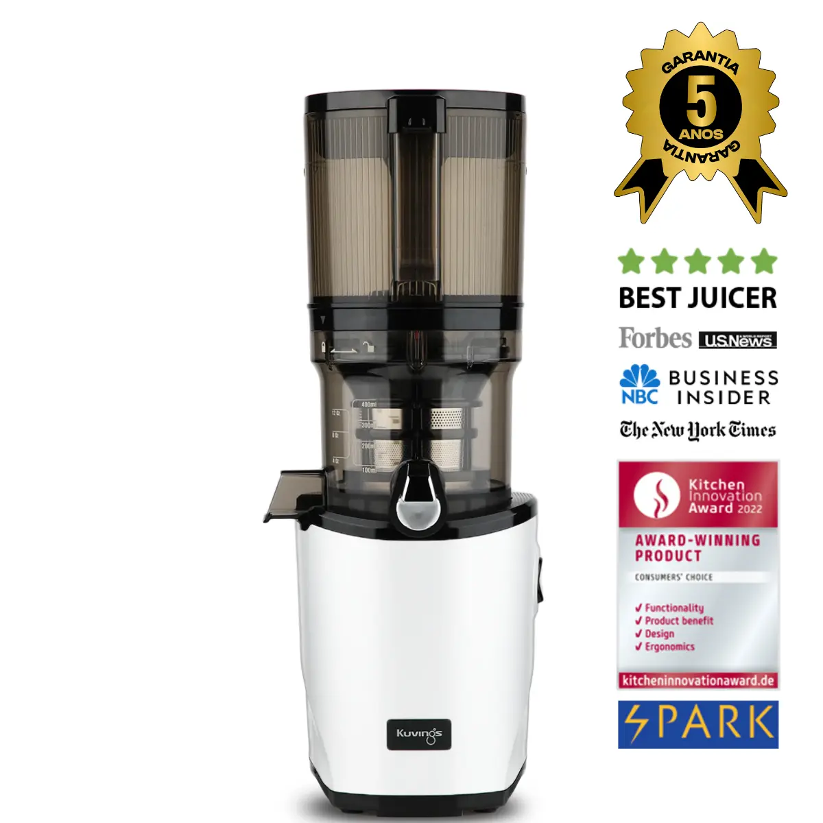 Kuvings AUTO8 | Extractor de jugos prensados en frio (PREVENTA) Kuvings México