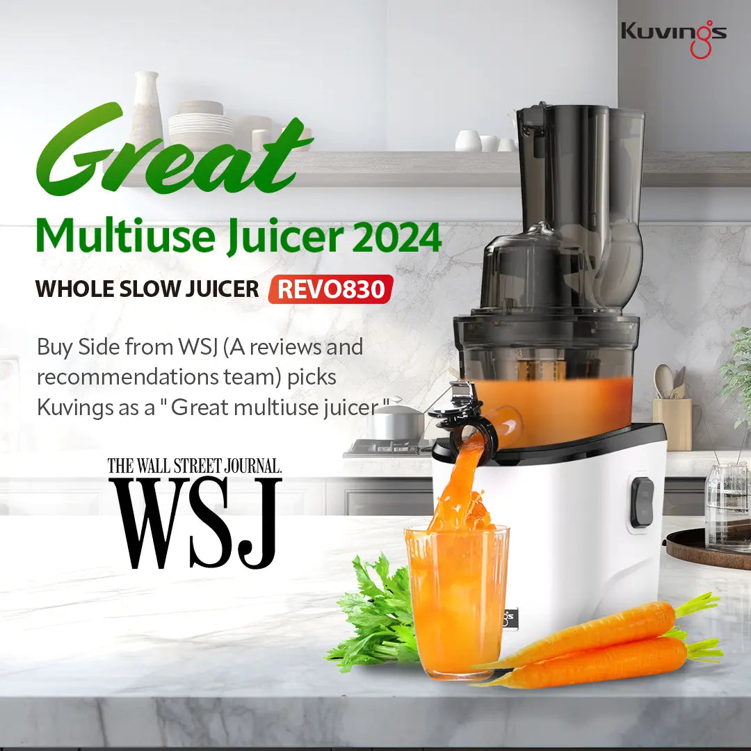 Buy Side from WSJ (A reviews and recommendations team) picks Kuvings as a “Great multiuse juicer” - Kuvings México